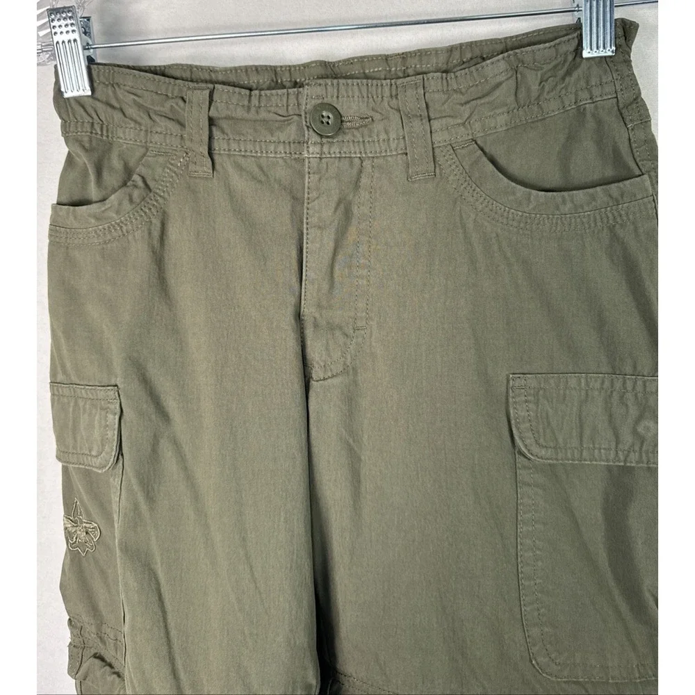 BSA Boy Scouts Switchback Convertible Pants Youth Size 8 Adjustable Waist